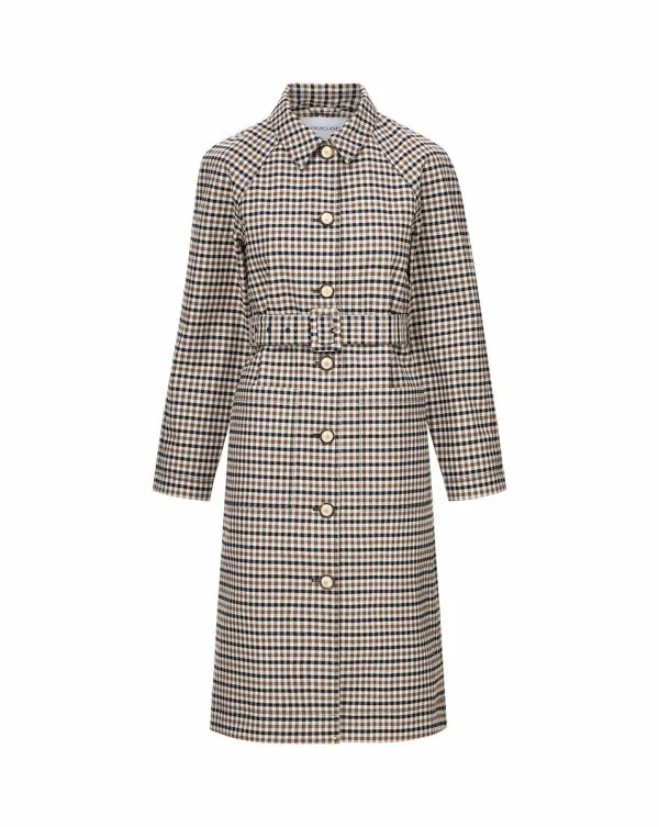 Quinton Plaid Coat Ivory Multi Women Veronica Beard Jackets and Outerwear Quinton Plaid Coat Ivory Multi Women Veronica Beard Jackets and Outerwear