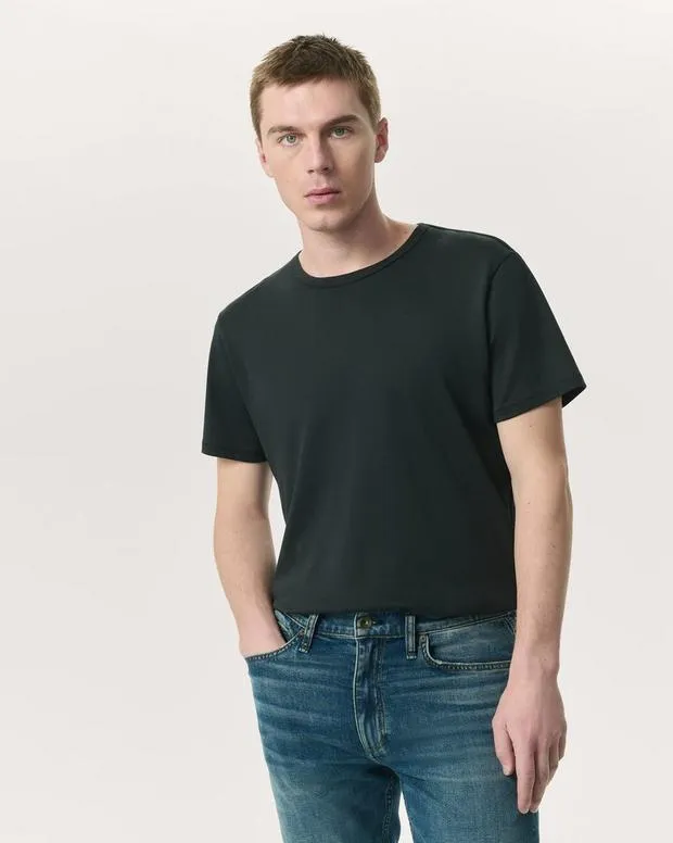 rag and bone Pima Cotton TShirt ArmyBlackLight TanPastel GraySaluteSea GreyStone BlueWashed RoseWhite Men TShirts and Henleys
