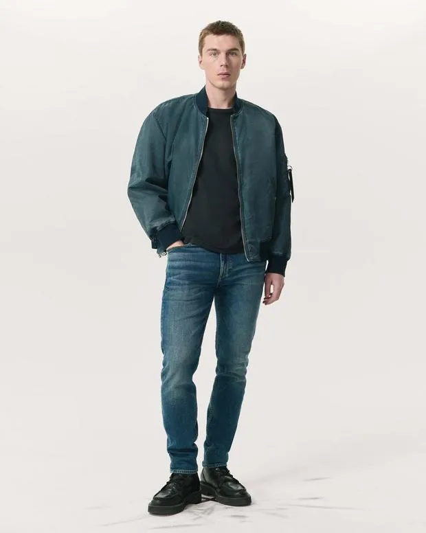 rag and bone Pima Cotton TShirt ArmyBlackLight TanPastel GraySaluteSea GreyStone BlueWashed RoseWhite Men TShirts and Henleys