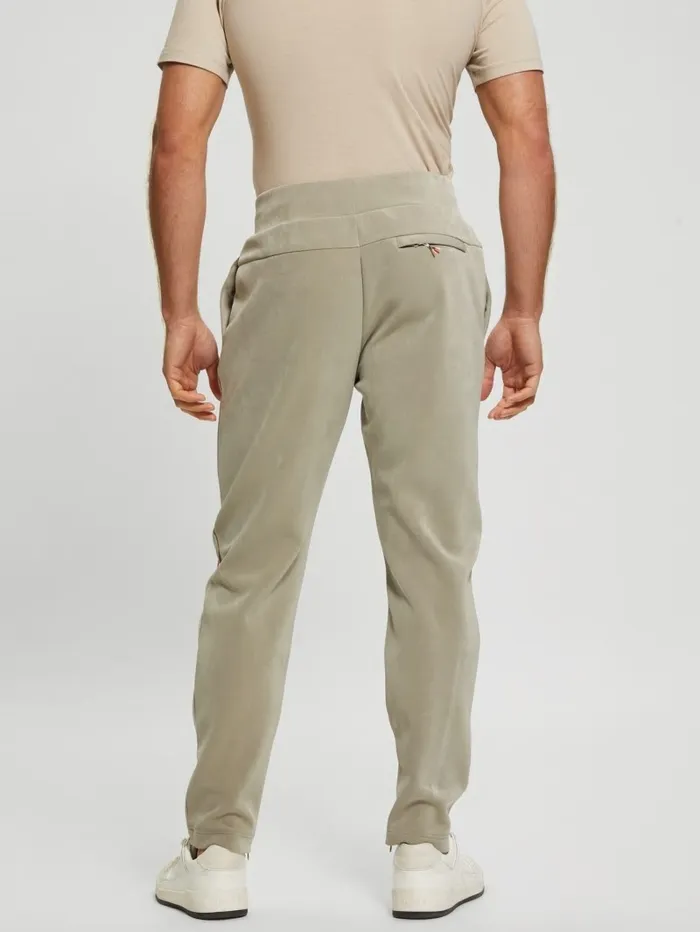 Randell FauxSuede Pants Mossy Green Pants and Shorts GUESS Men Randell FauxSuede Pants Mossy Green Pants and Shorts GUESS Men