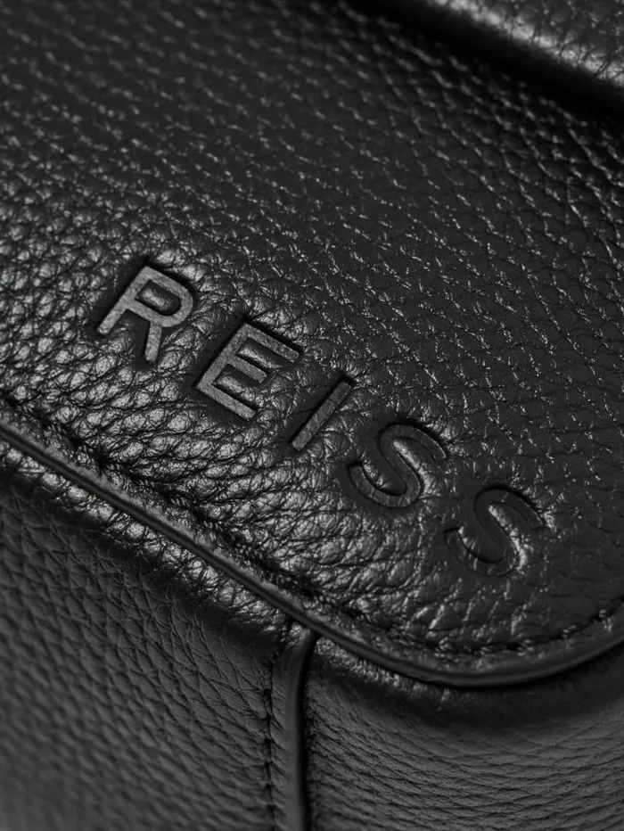 REISS Bags and Purses Women Leather Crossbody Bag Black