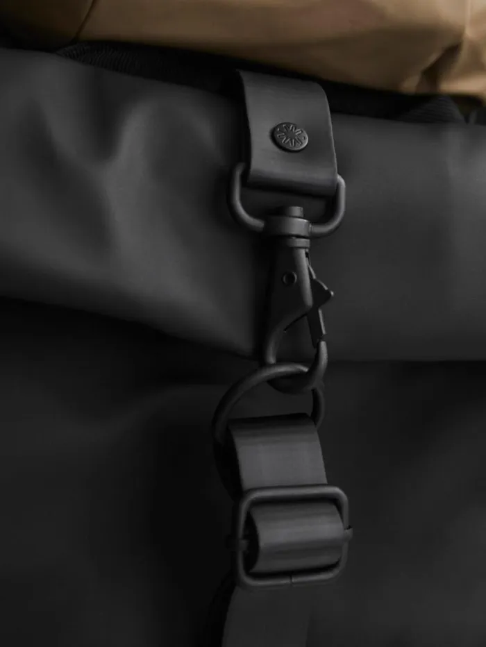REISS Bags and Purses WomenMen Rains Roll Top Rucksack Black