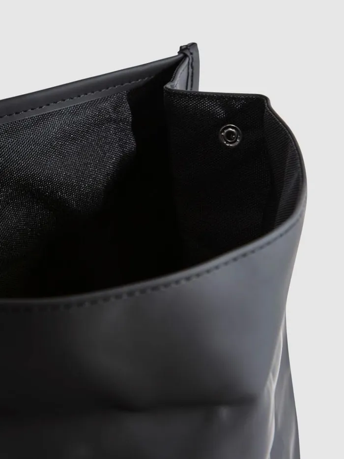 REISS Bags and Purses WomenMen Rains Roll Top Rucksack Black