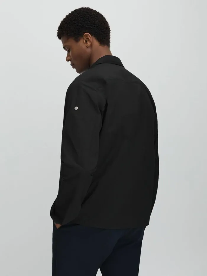 REISS Coats and Jackets Men Scandinavian Edition Lightweight Jacket Dark Grey