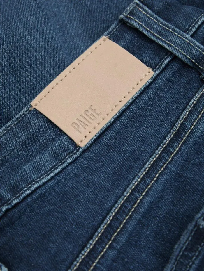REISS Denim Women Paige High Rise Wide Leg Jeans Notre Dame Blue