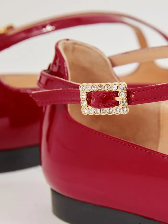 REISS Flats Women Camilla Elphick Lover Flats Red