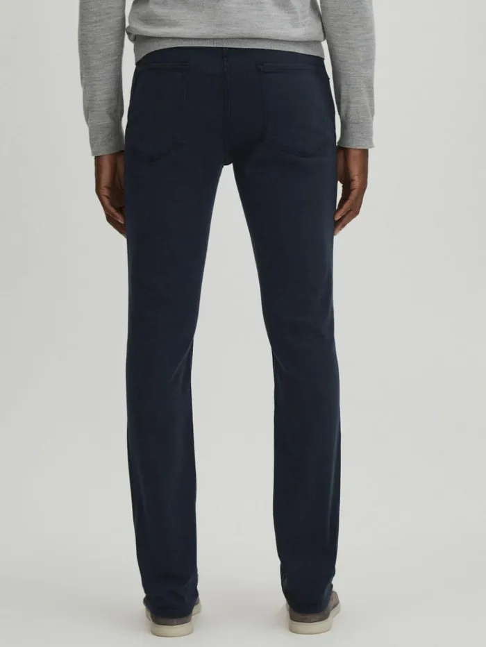 REISS Jeans Men Paige Straight Leg Jeans Sapphire Blue