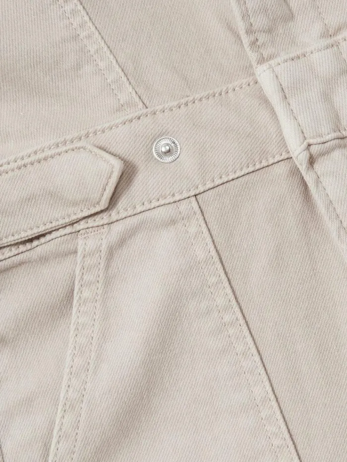 REISS Jumpsuits and Rompers Women Good American Twill Utility Bootcut Jumpsuit Sand