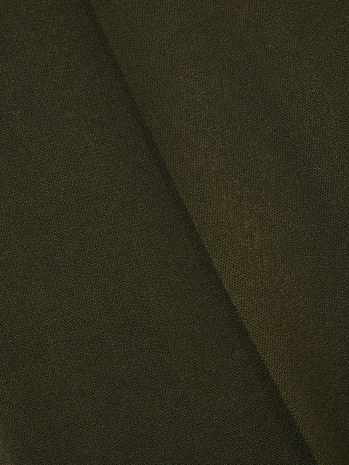 REISS Pants Women Atelier PleatedCrepe Suit Trousers Green