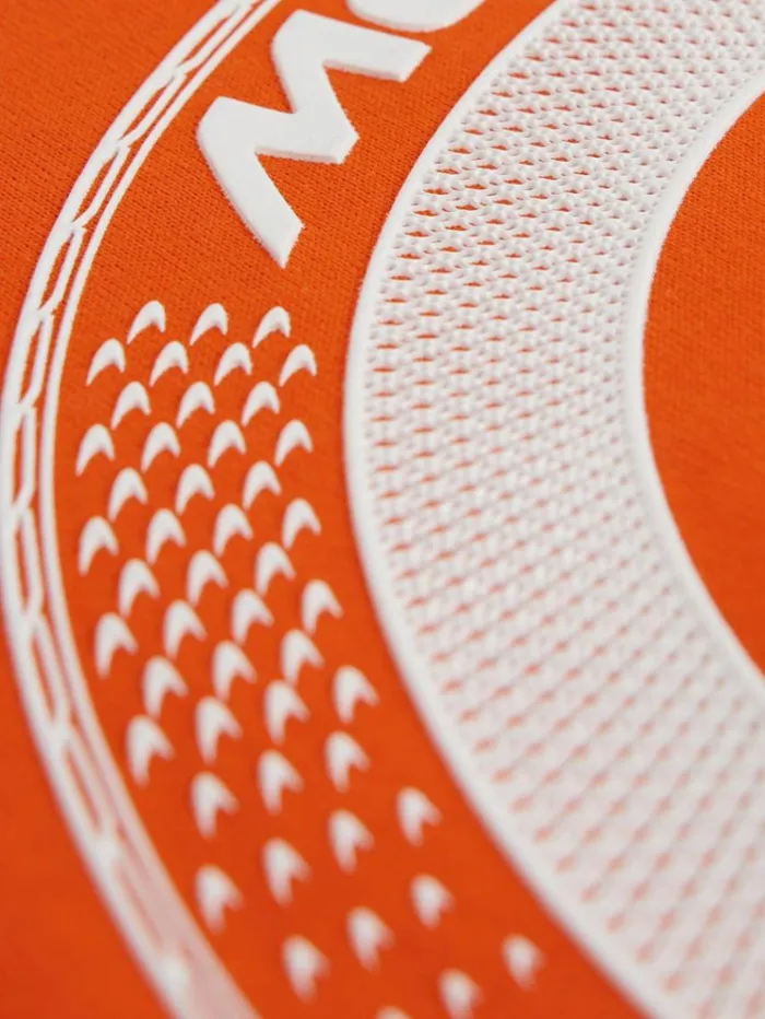 REISS Reiss X Mclaren F1 Team Children McLaren F1 Oversized Cotton Crew Neck TShirt Papaya