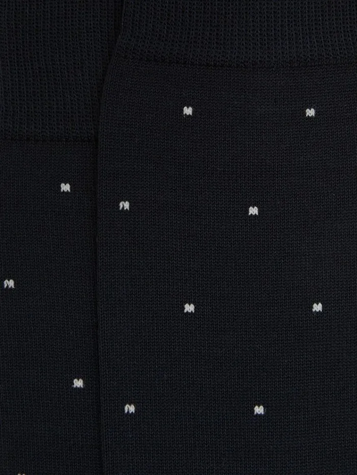 REISS Socks and Underwear Men Polka Dot Socks Navy