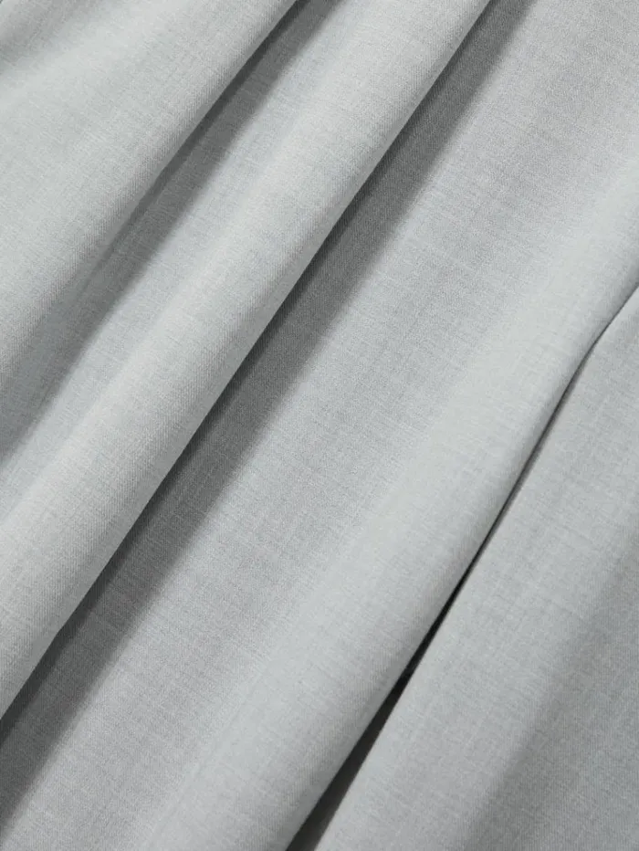 REISS Suits and Tailoring Women Pleated Sharkskin Suit Trousers Grey