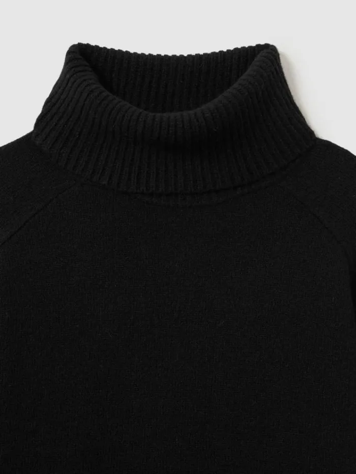 REISS Sweaters Women WoolCashmere RollNeck Jumper Black