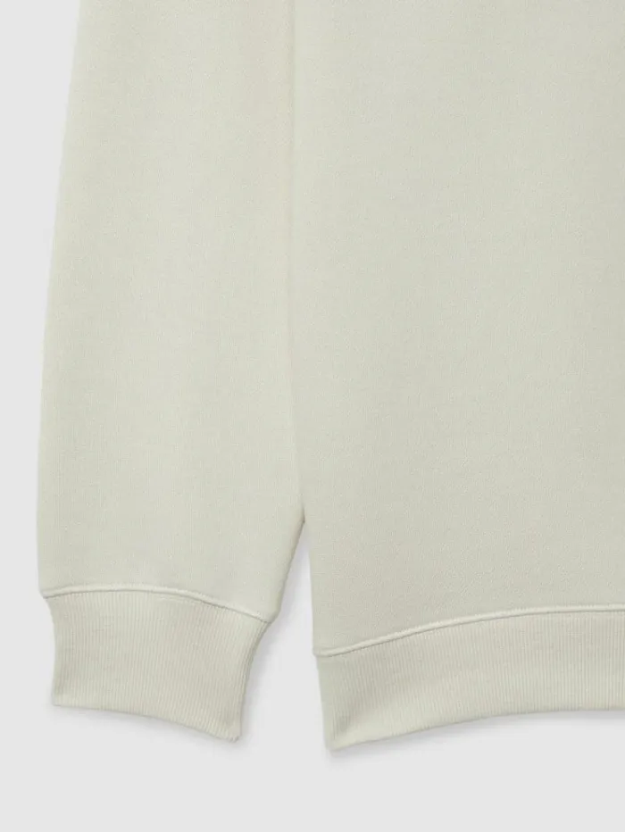 REISS Sweats Hoodies and Joggers Women Reiss Les 100 Ciels ModalBlend Jersey Sweatshirt Cream