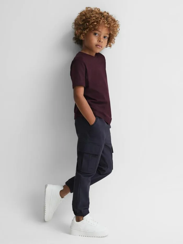 REISS TShirts Children Crew Neck TShirt Bordeaux
