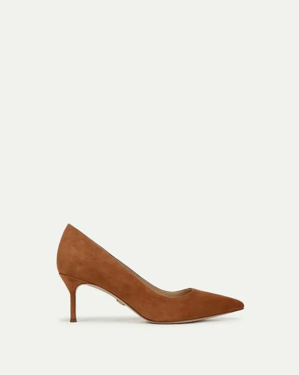 Rita Suede Pump Hazelwood Women Veronica Beard Shoes