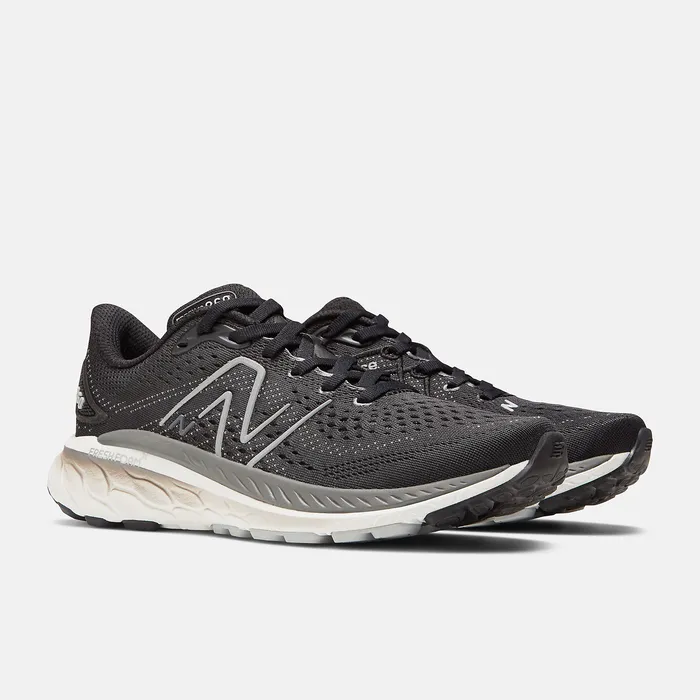 Running New Balance Women Fresh Foam X 860v13 Black with White and Castlerock