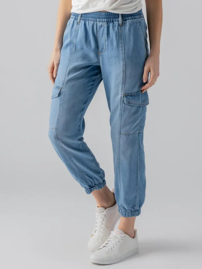 Sanctuary Clothing Denim Women Relaxed Rebel Standard Rise Pant Sun Drenched