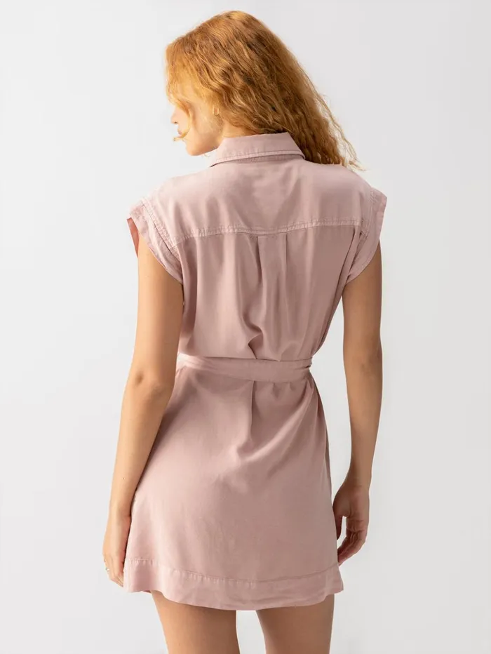 Sanctuary Clothing Dresses and Jumpsuits Women Theo Surplus Dress Smokey Rose Sanctuary Clothing Dresses and Jumpsuits Women Theo Surplus Dress Smokey Rose