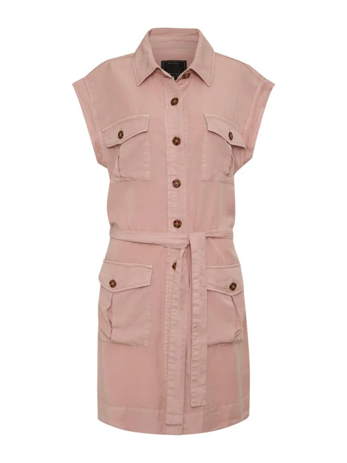 Sanctuary Clothing Dresses and Jumpsuits Women Theo Surplus Dress Smokey Rose Sanctuary Clothing Dresses and Jumpsuits Women Theo Surplus Dress Smokey Rose