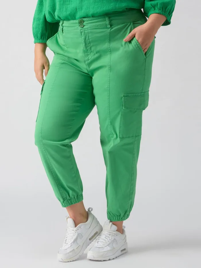 Sanctuary Clothing Inclusive Women Rebel Standard Rise Pant Green Goddess Inclusive Collection