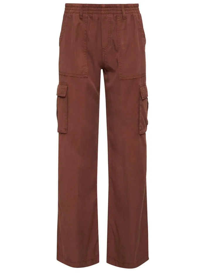 Sanctuary Clothing Inclusive Women Relaxed Reissue Cargo Standard Rise Pant Washed Clay Inclusive Collection