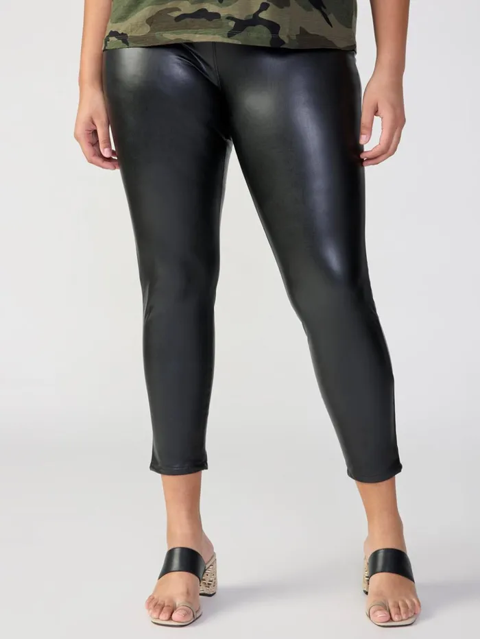 Sanctuary Clothing Inclusive Women Runway High Rise Legging Slick Black Inclusive Collection