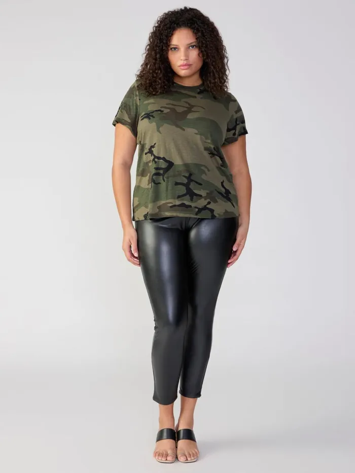 Sanctuary Clothing Inclusive Women Runway High Rise Legging Slick Black Inclusive Collection