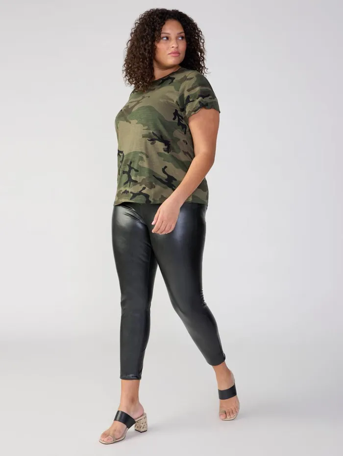 Sanctuary Clothing Inclusive Women Runway High Rise Legging Slick Black Inclusive Collection