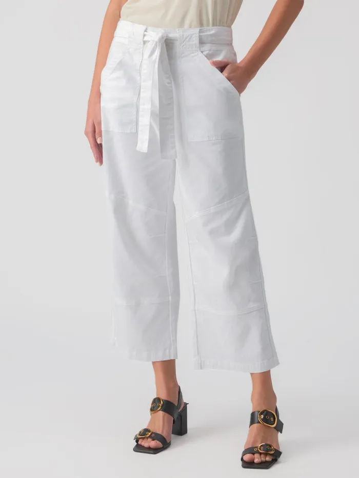 Sanctuary Clothing Pants Women Reissue 90039s Sash SemiHigh Rise Pant White