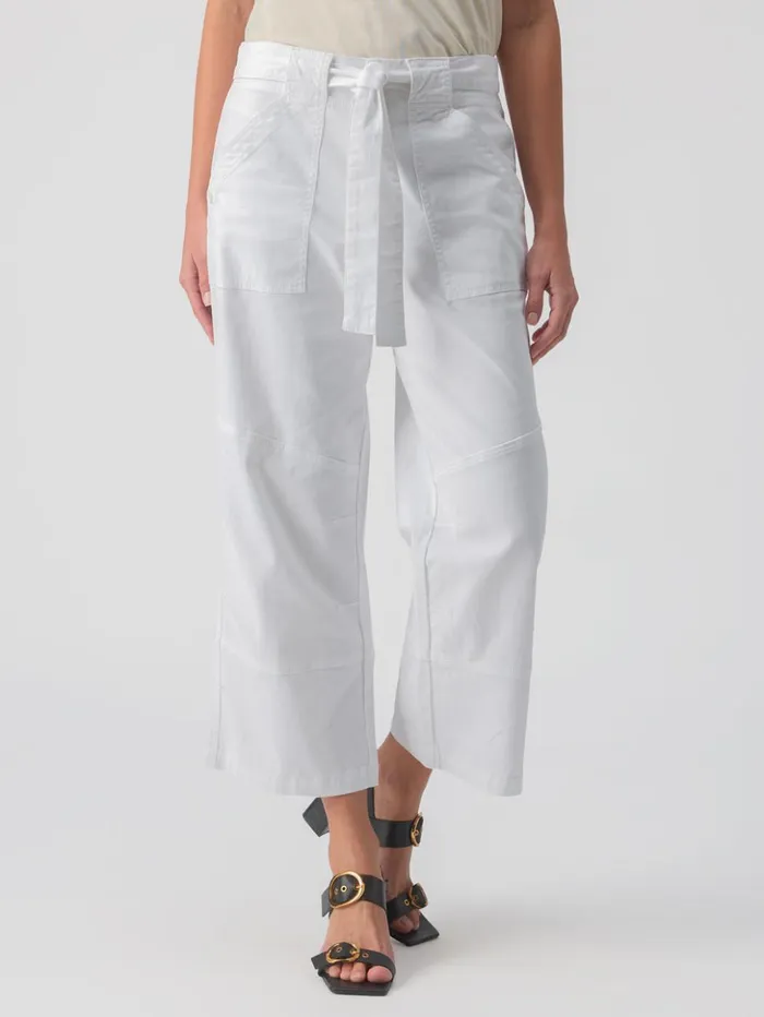 Sanctuary Clothing Pants Women Reissue 90039s Sash SemiHigh Rise Pant White Sanctuary Clothing Pants Women Reissue 90039s Sash SemiHigh Rise Pant White