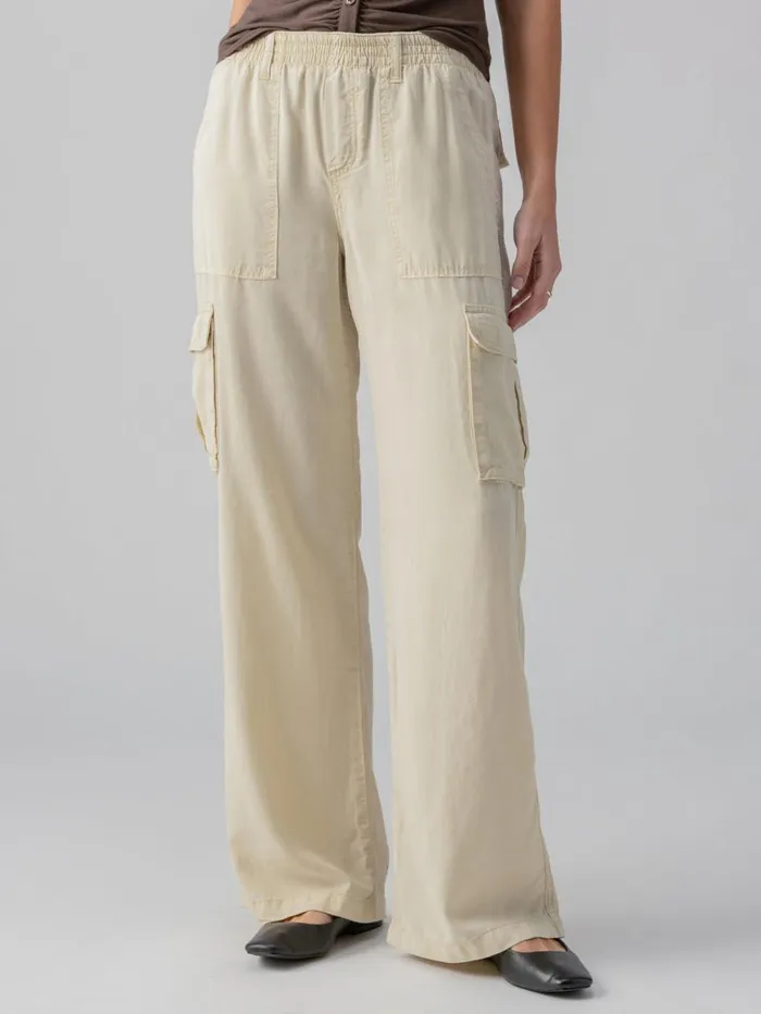Sanctuary Clothing Pants Women Relaxed Reissue Cargo Standard Rise Pant Birch Sanctuary Clothing Pants Women Relaxed Reissue Cargo Standard Rise Pant Birch