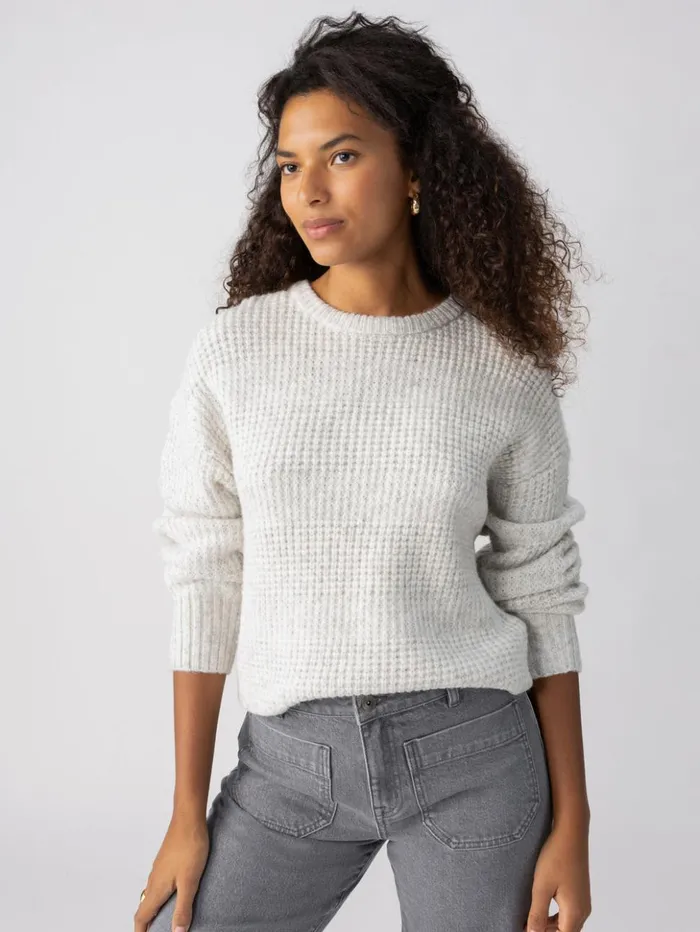 Sanctuary Clothing Sweaters and Cardis Women Snow Bunny Sweater Chalk Heather