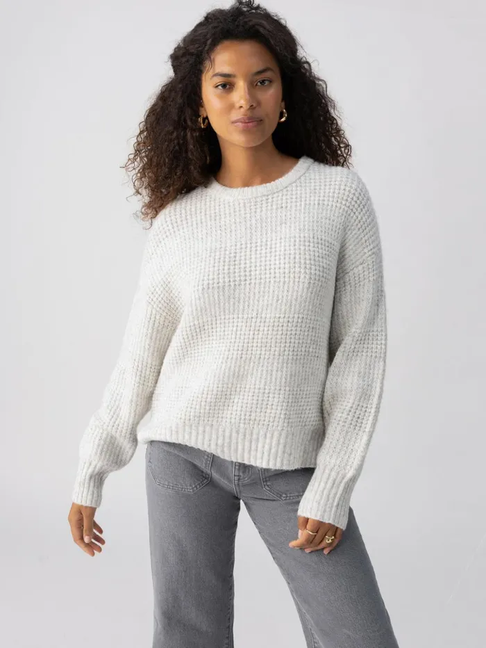 Sanctuary Clothing Sweaters and Cardis Women Snow Bunny Sweater Chalk Heather Sanctuary Clothing Sweaters and Cardis Women Snow Bunny Sweater Chalk Heather