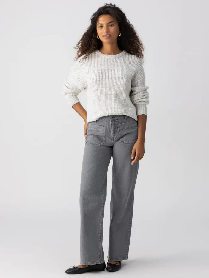 Sanctuary Clothing Sweaters and Cardis Women Snow Bunny Sweater Chalk Heather Sanctuary Clothing Sweaters and Cardis Women Snow Bunny Sweater Chalk Heather