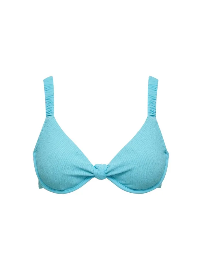 Sanctuary Clothing Swim Tops Women Sandbar Solids Underwire Bikini Top Curacao Sanctuary Clothing Swim Tops Women Sandbar Solids Underwire Bikini Top Curacao