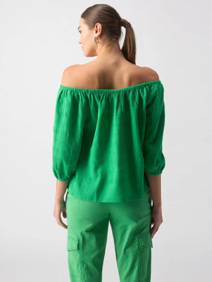 Sanctuary Clothing Tees and Tops Women Beach To Bar Blouse Green Goddess Sanctuary Clothing Tees and Tops Women Beach To Bar Blouse Green Goddess
