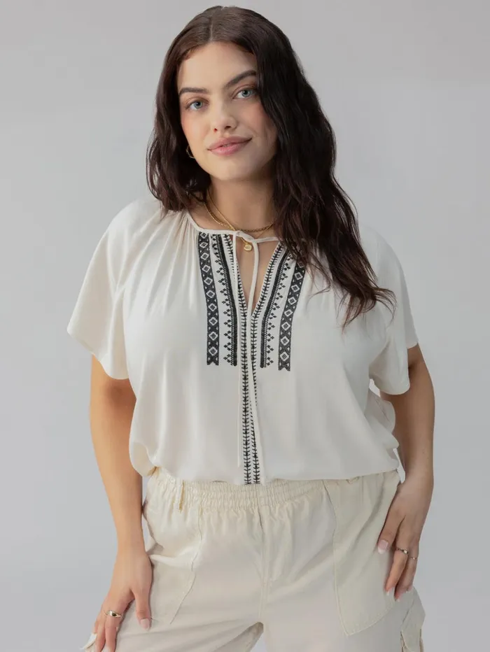 Sanctuary Clothing Tees and Tops Women Golden Dream Top Birch Inclusive Collection