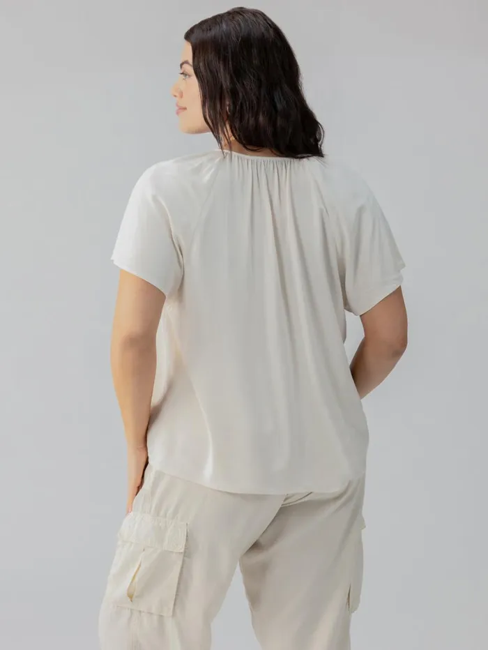 Sanctuary Clothing Tees and Tops Women Golden Dream Top Birch Inclusive Collection