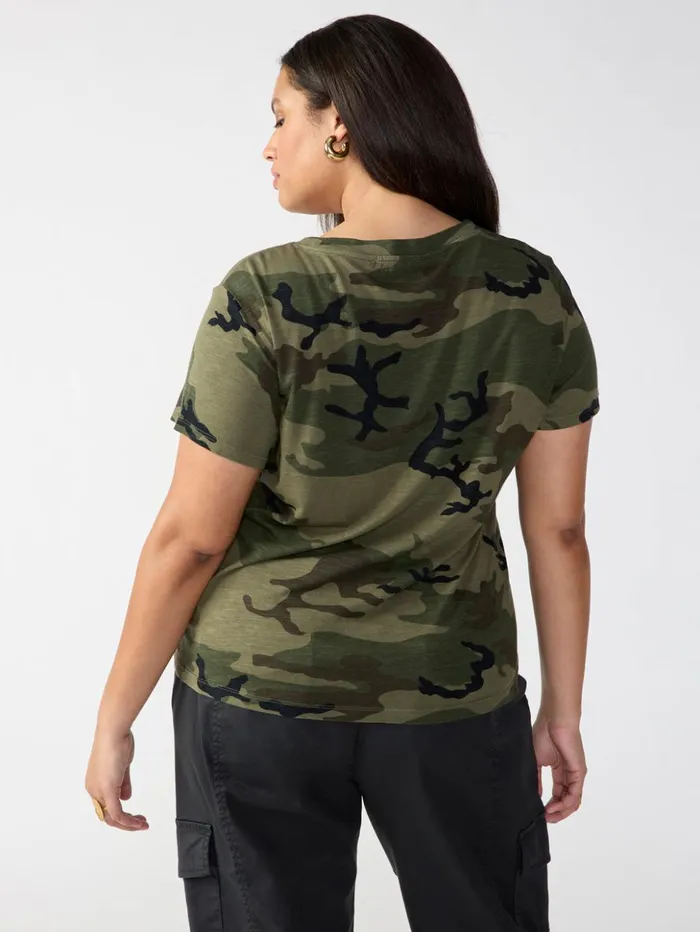 Sanctuary Clothing Tees and Tops Women The Perfect Tee Hiker Camo Inclusive Collection Sanctuary Clothing Tees and Tops Women The Perfect Tee Hiker Camo Inclusive Collection