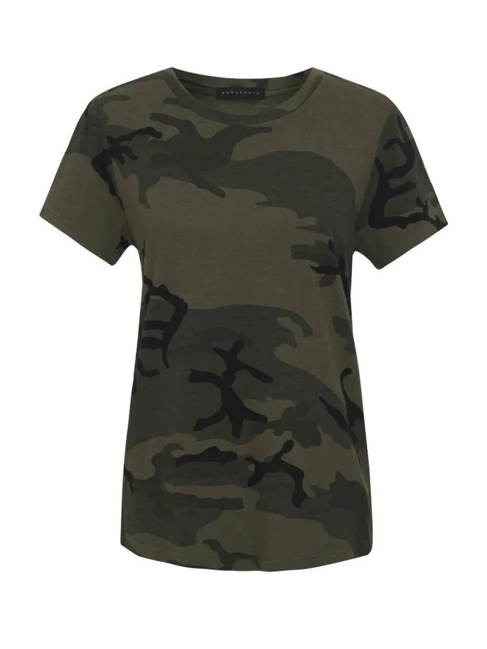 Sanctuary Clothing Tees and Tops Women The Perfect Tee Hiker Camo Inclusive Collection Sanctuary Clothing Tees and Tops Women The Perfect Tee Hiker Camo Inclusive Collection
