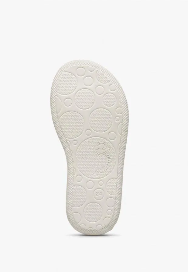 Sandals Kids Naturino NATURINO BRAHMA White Sandals Kids Naturino NATURINO BRAHMA White