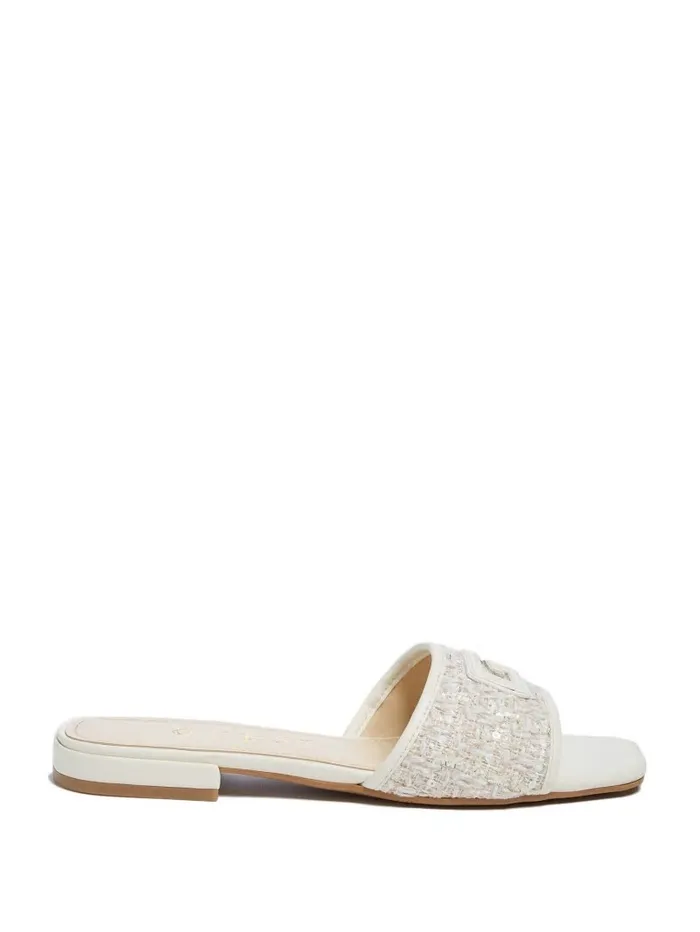 Sandals Tampa Signature G Sandals Ivory 150 8211 GUESS Women Sandals Tampa Signature G Sandals Ivory 150 8211 GUESS Women