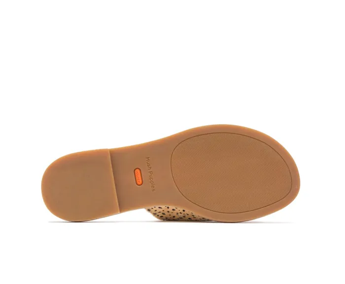 Sandals Women Hush Puppies Lexi Slide Spotted Calf Hair