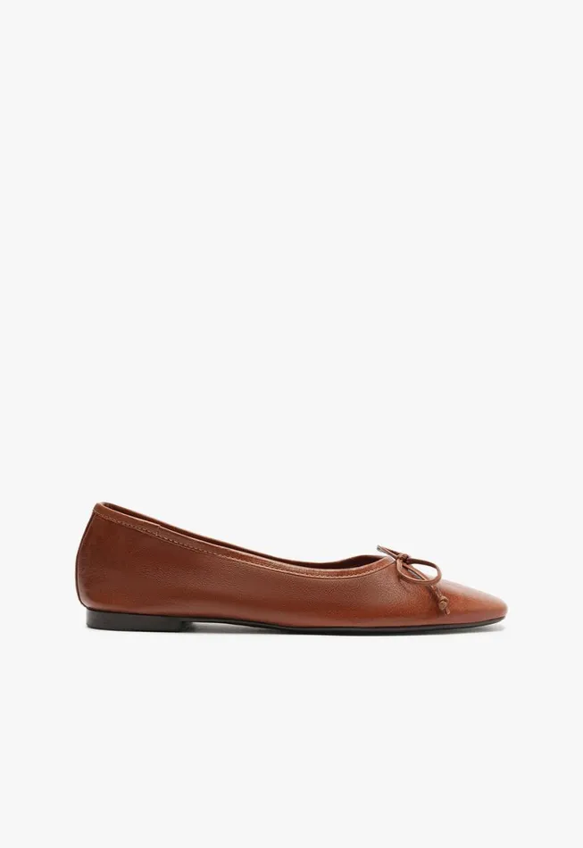 Schutz Shoes Ballerinas Arissa Flat Brown 8211 Women