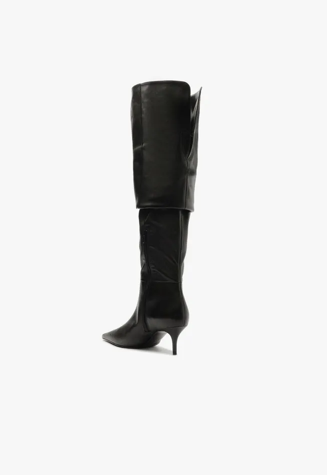 Schutz Shoes Boots Ashlee Mid Boot Black 8211 Women