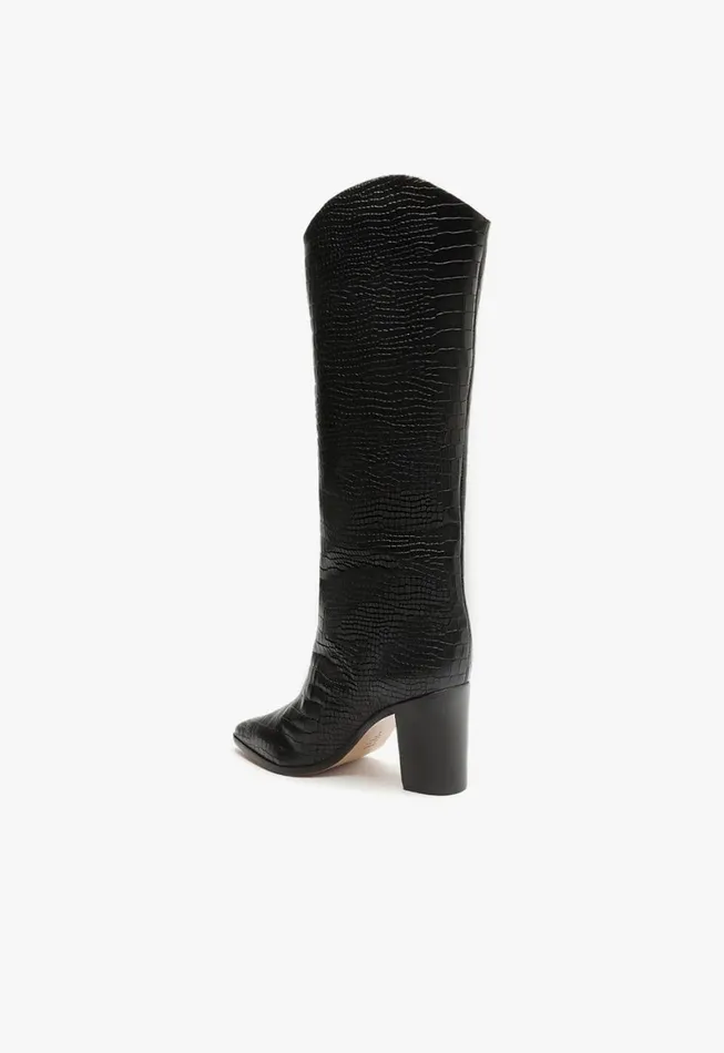 Schutz Shoes Boots Maryana Block Boot Black 8211 Women