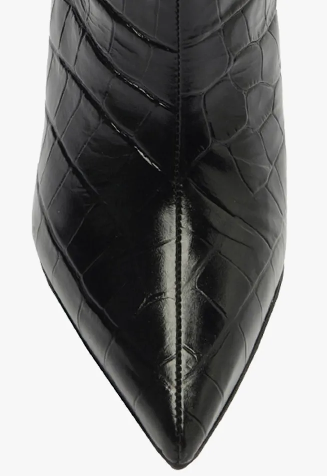 Schutz Shoes Boots Maryana Wide Boot Black 8211 Women