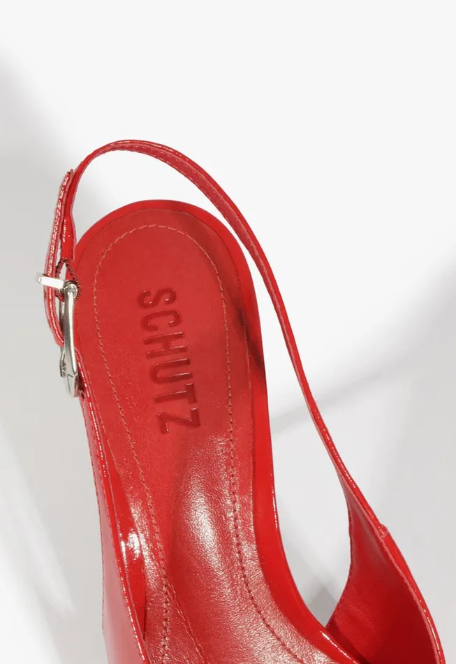 Schutz Shoes Pumps Alicia Sling Pump Scarlet 8211 Women
