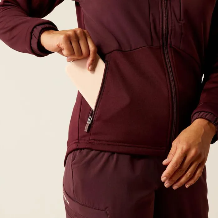Scrubs 8211 New Women Ariat Sina Fleece Scrub Jacket Winetasting Scrubs 8211 New Women Ariat Sina Fleece Scrub Jacket Winetasting